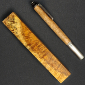 Carrelet Loupe d'Amboine (Amboyna Burl) 