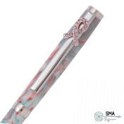 Barette  7mm Ligue Contre le Cancer Chrome