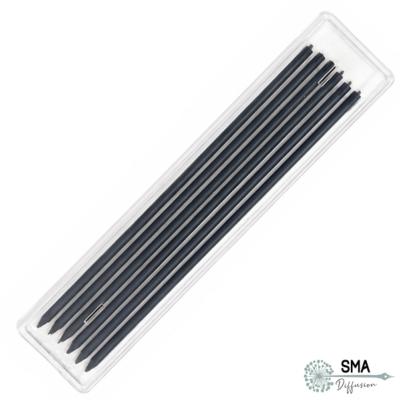 Mines de rechange 2.8 mm 2B pour porte-mine de marquage – Boîte de 6