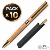 Pack de 10 m�canismes 7mm PRO personnalisables + 10 �tuis