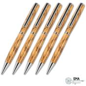 Lot 5 Billes Doubles Anneaux (tubes pré-brossés)