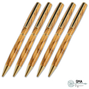 Lot 5 Billes Doubles Anneaux (tubes pré-brossés)