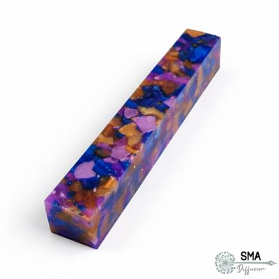 Résine "orchidée sauvage"