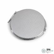Double miroir de poche Chrome